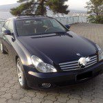 mercedes cls blu